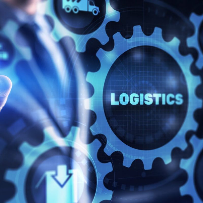 Global logistics network concept. Delivery Planning.